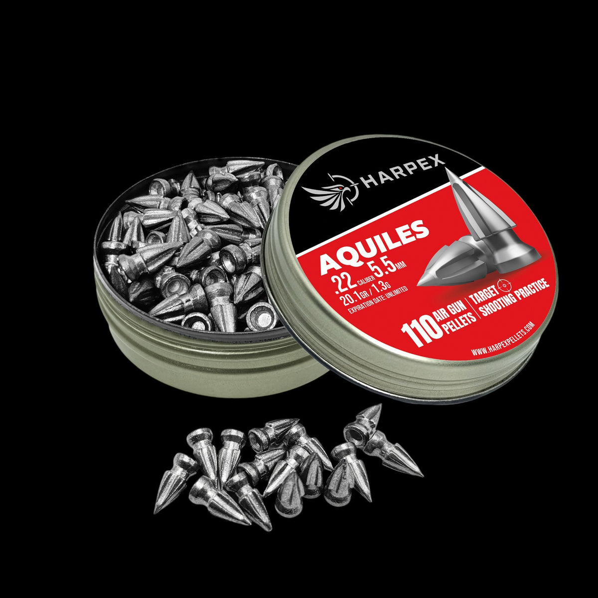 Aquiles .22 Caliber - 110 pellets