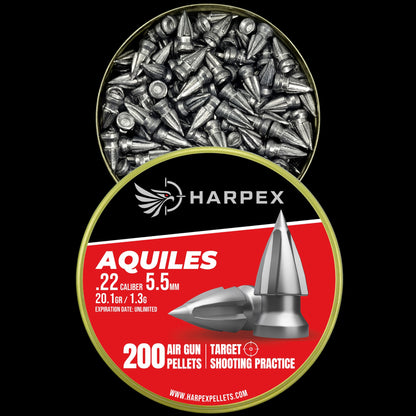 Aquiles .22 Caliber - 200 pellets