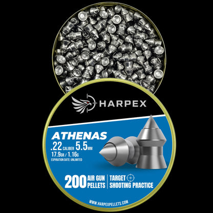 Athenas .22 Caliber - 200 pellets
