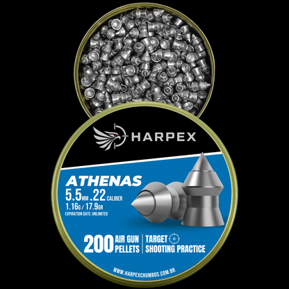 Athenas .22 Caliber - 200 pellets
