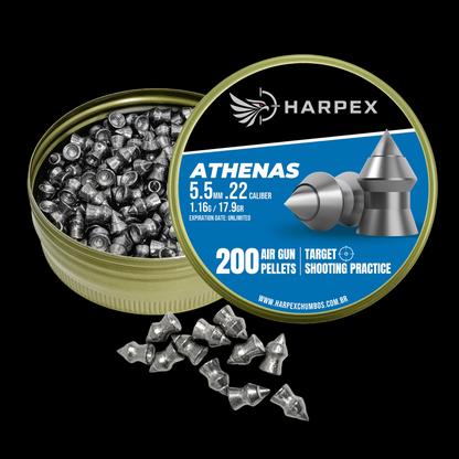 Athenas .22 Caliber - 200 pellets