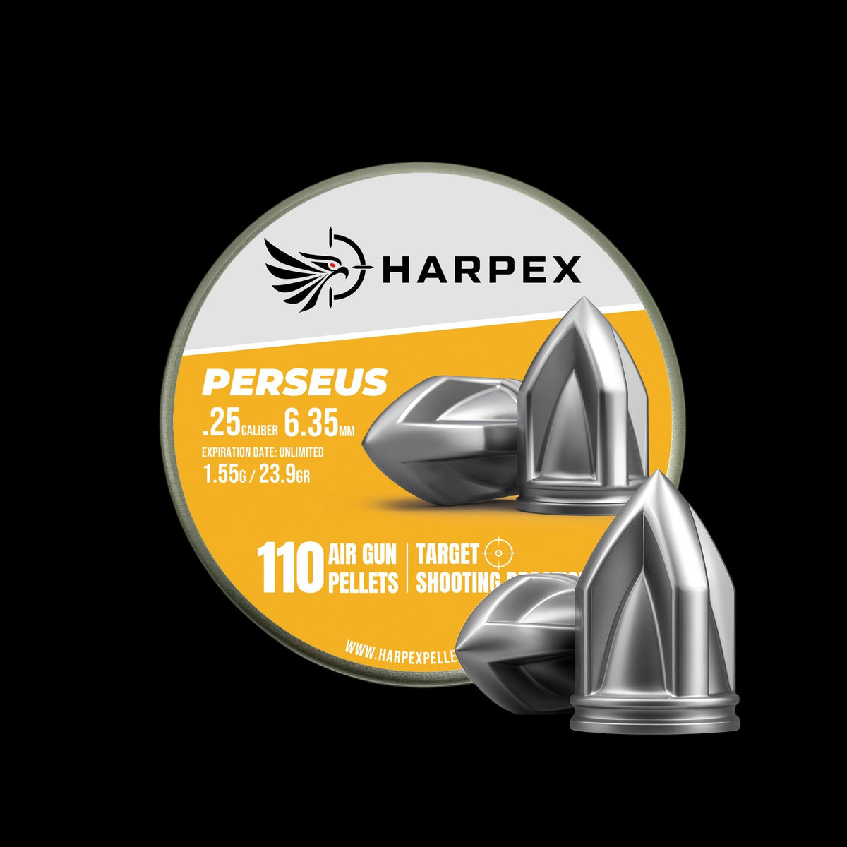 Perseus .25 Caliber - 110 pellets