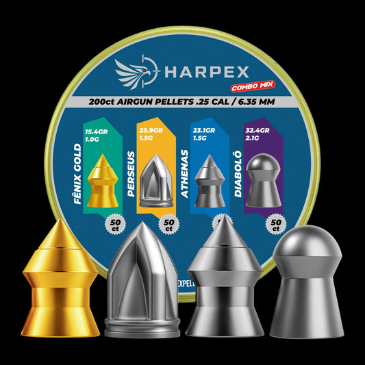 Combo Mix .25 Caliber - 200 pellets