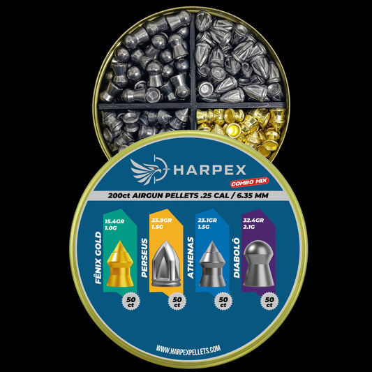 Combo Mix .25 Caliber - 200 pellets
