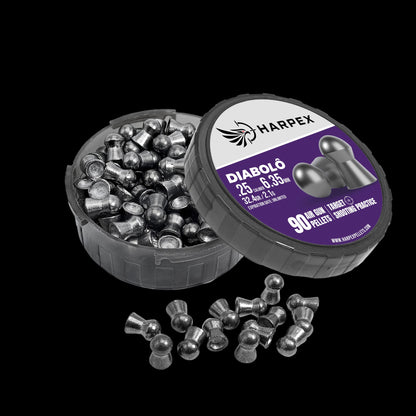 Diabolo .25 Caliber - 90 pellets