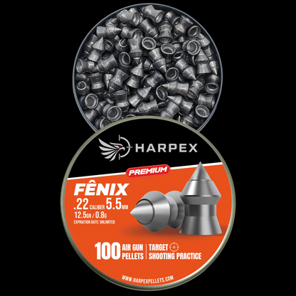 Fênix Premium .22 Caliber - 100 pellets