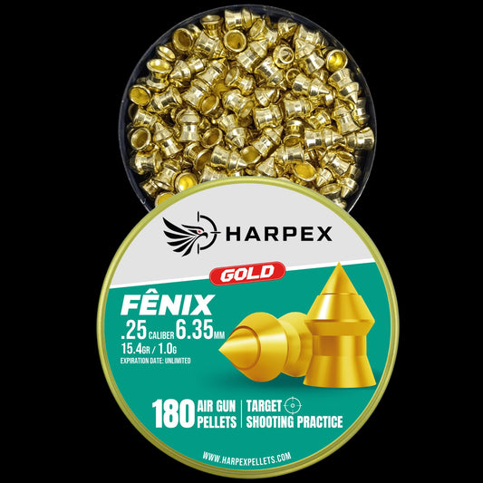 Fenix Gold .25 Caliber - 180 pellets