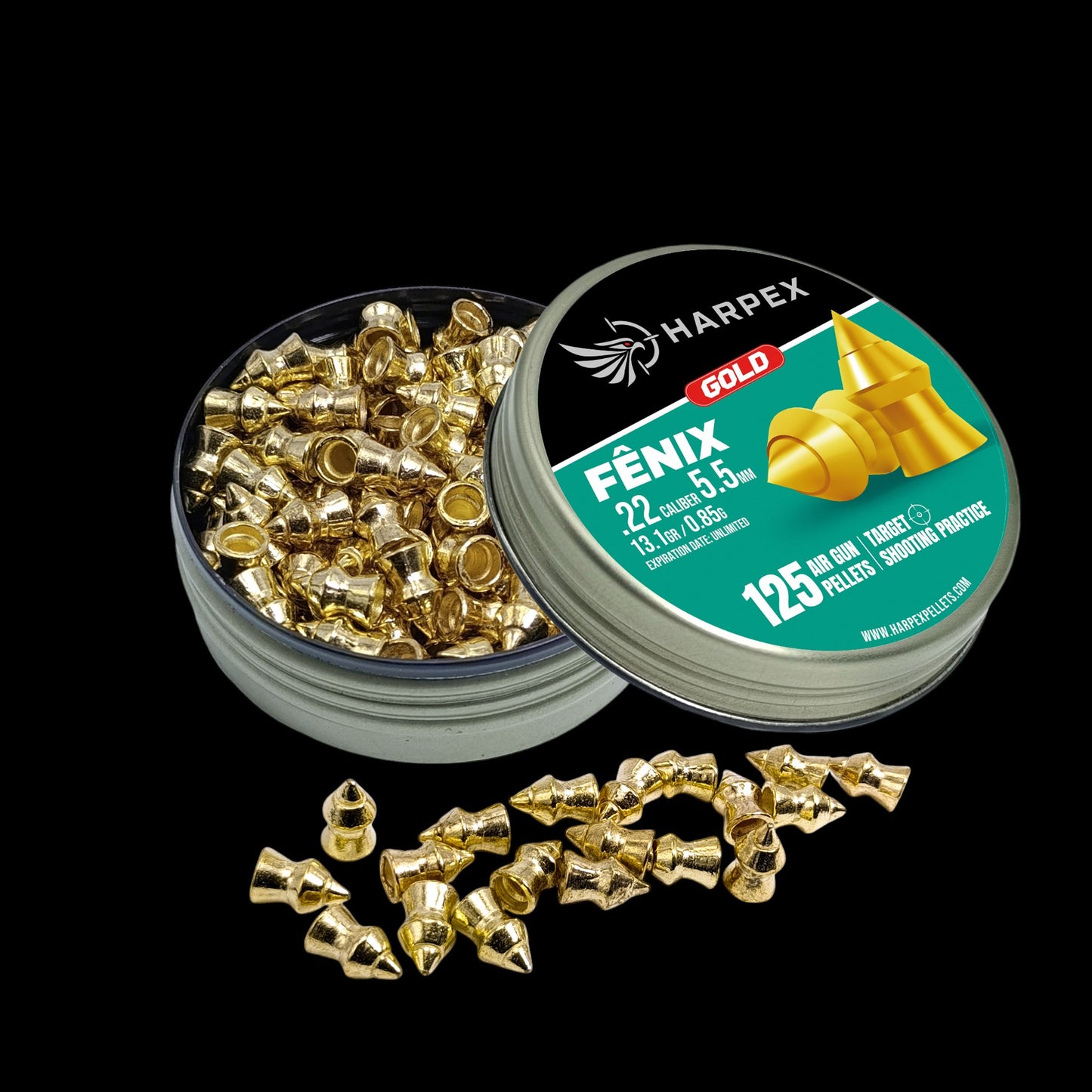 Fenix Gold .22 Caliber - 125 pellets