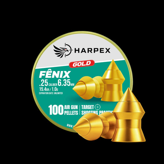 Fenix Gold .25 Caliber - 100 pellets