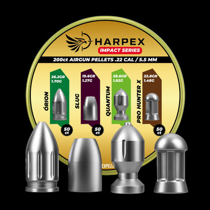 Impact Series .22 Caliber - 200 pellets