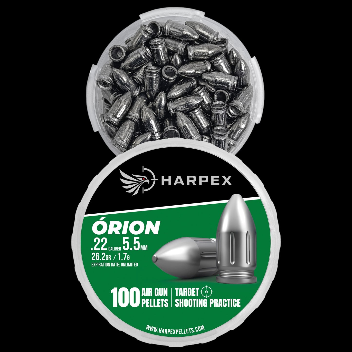 Orion .22 Caliber - 100 pellets