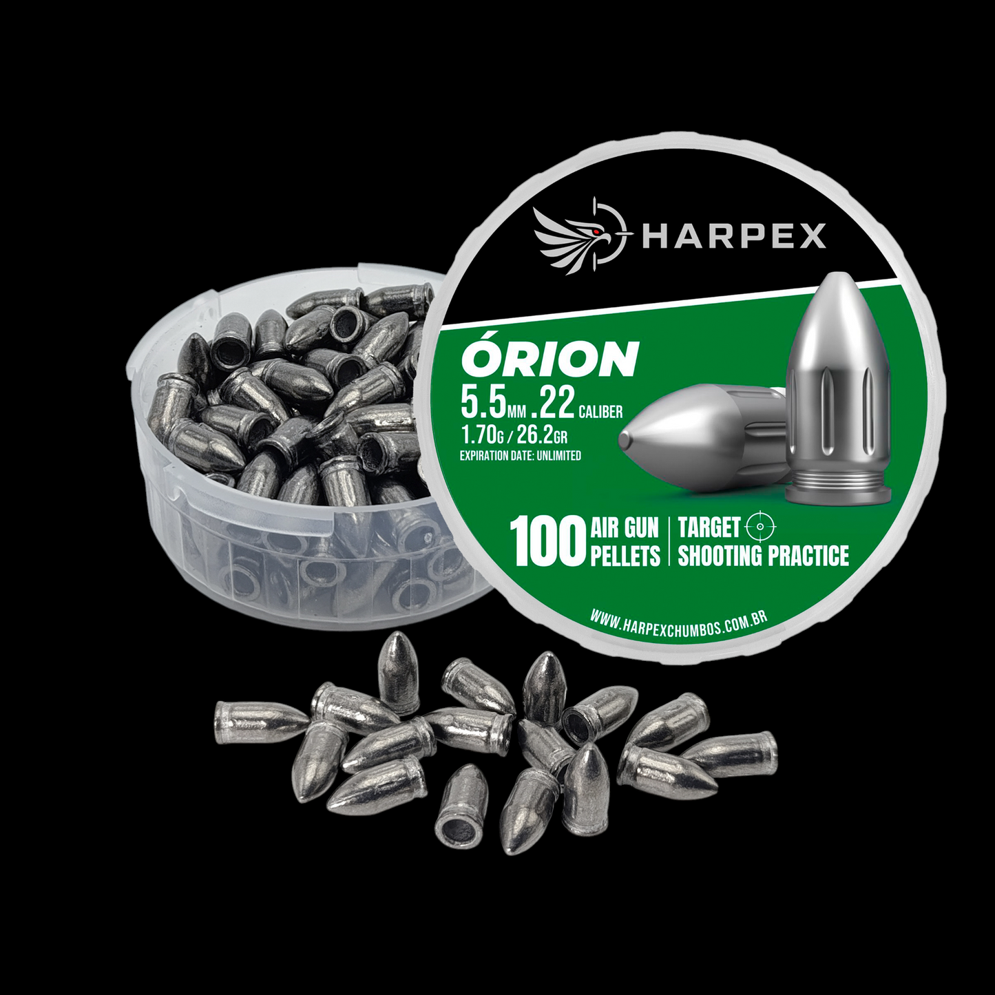 Orion .22 Caliber - 100 pellets