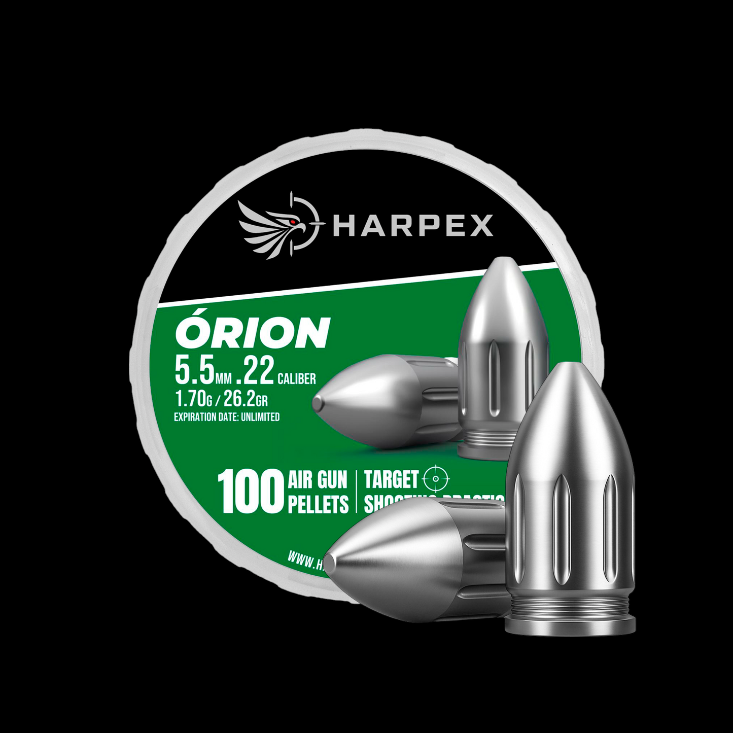 Orion .22 Caliber - 100 pellets