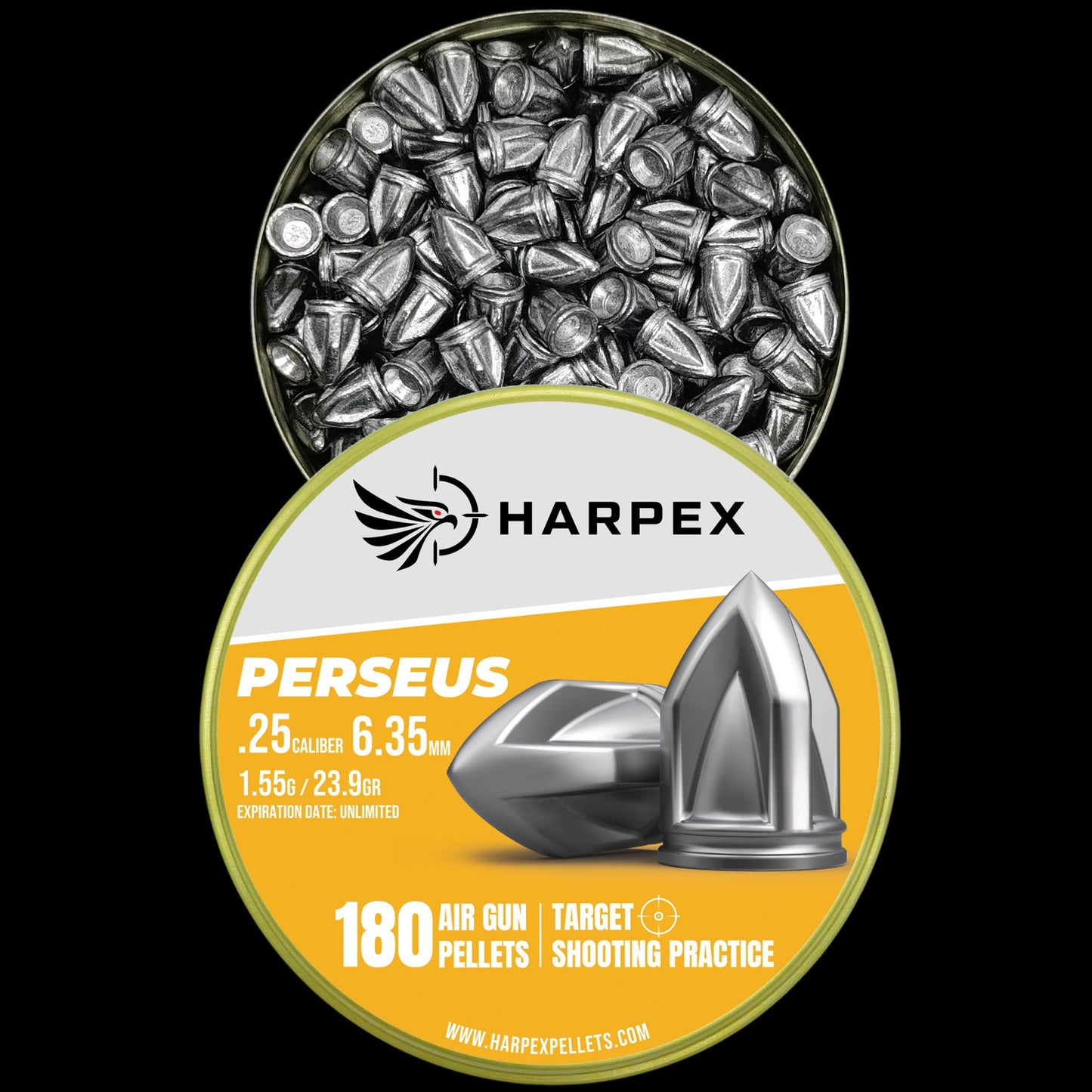 Perseus .25 Caliber - 180 pellets