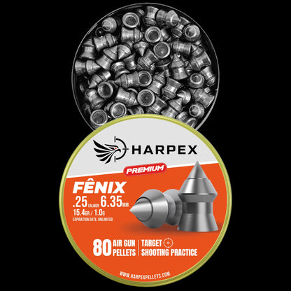 Fênix Premium .25 Caliber - 80 pellets