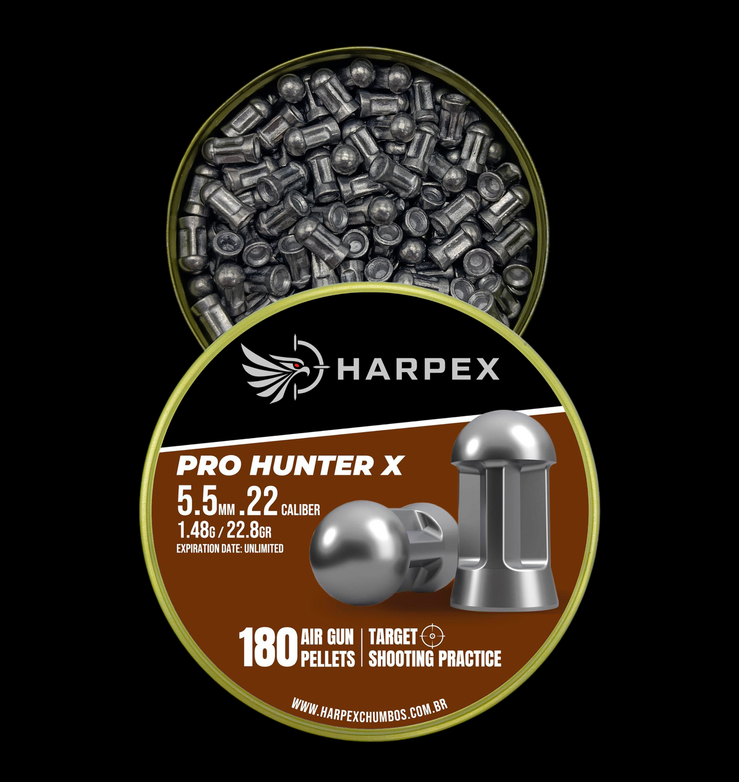 Pro Hunter X .22 Caliber - 180 pellets