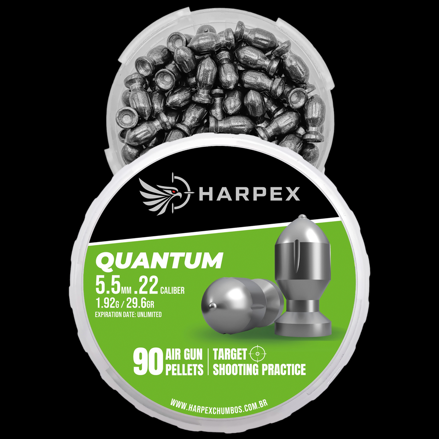 Quantum .22 Caliber - 90 pellets