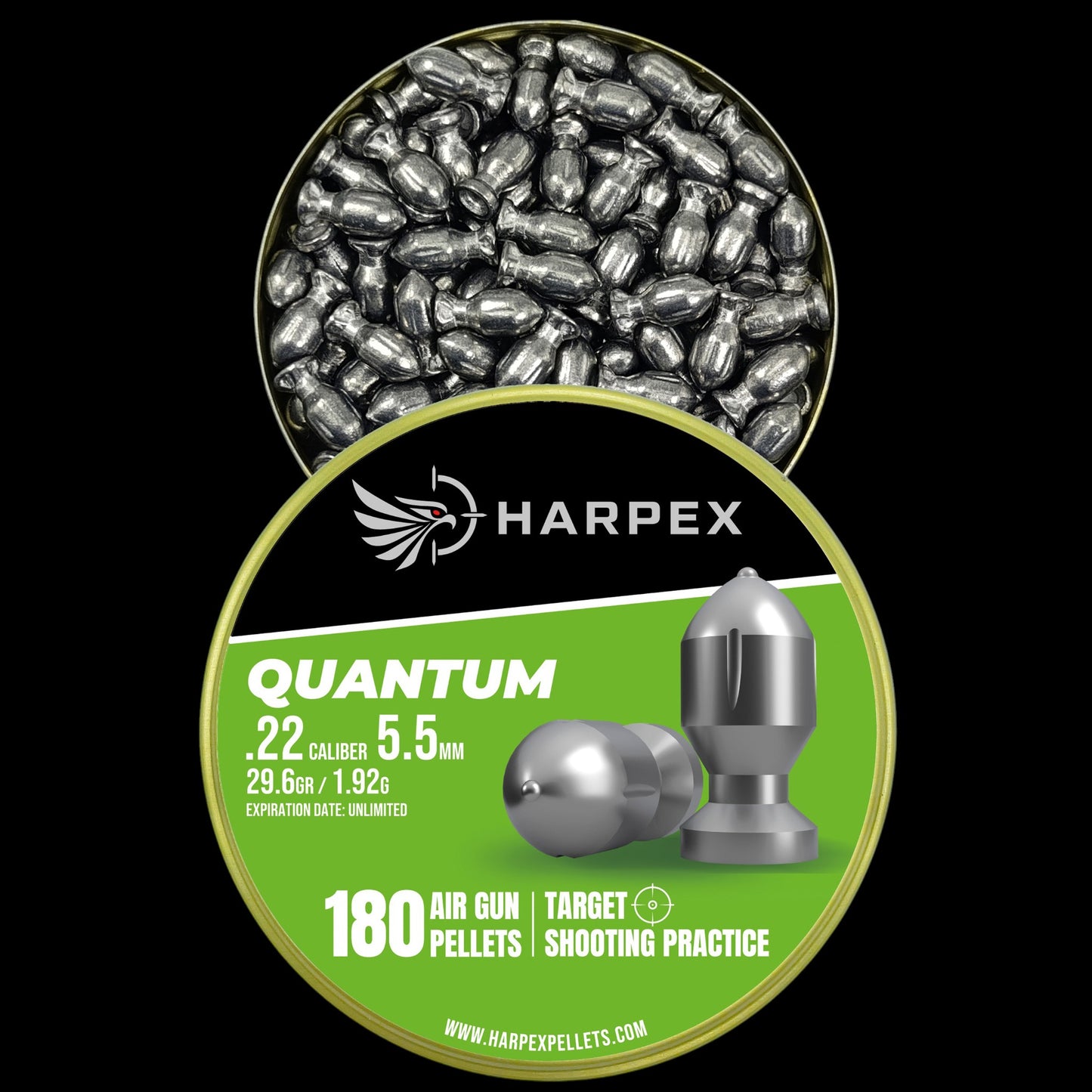Quantum .22 Caliber - 180 pellets