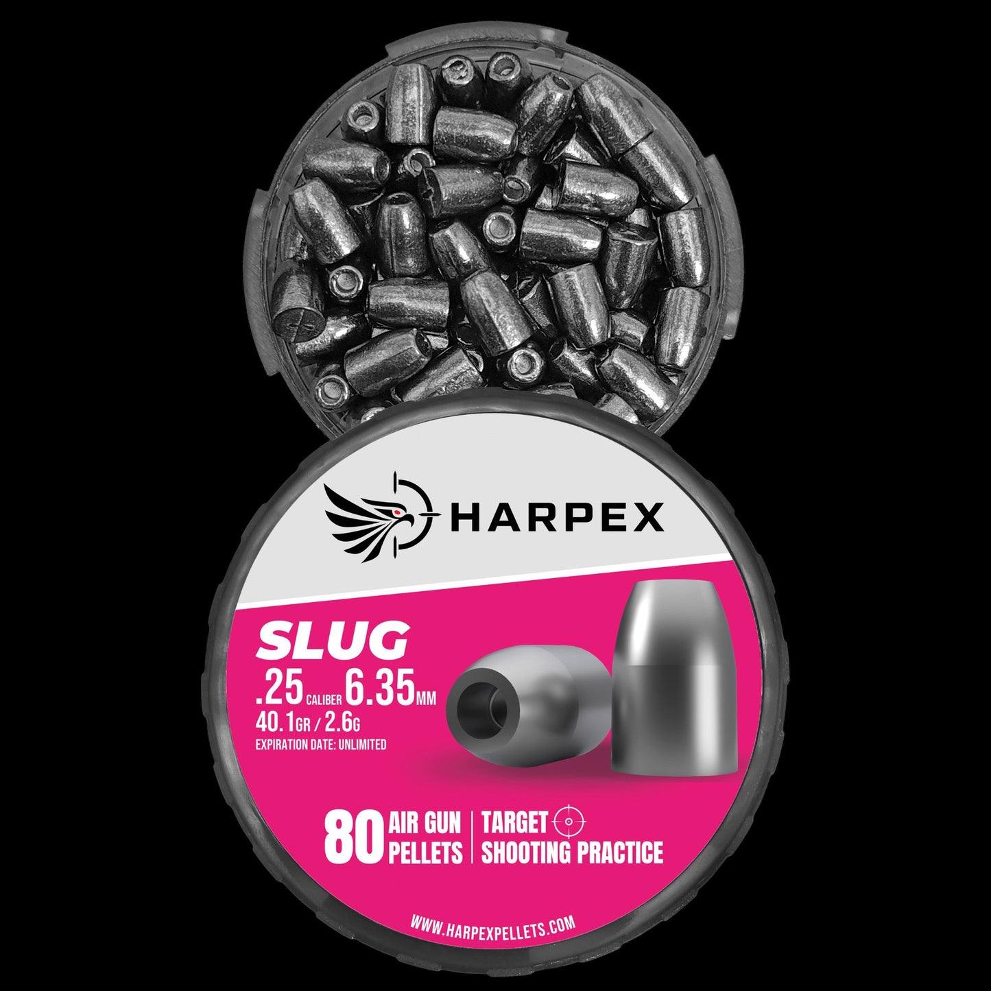 Slug .25 Caliber - 80 pellets
