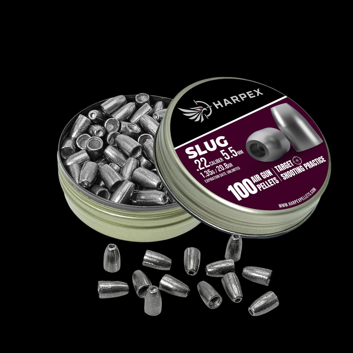 Slug .22 Caliber - 100 pellets