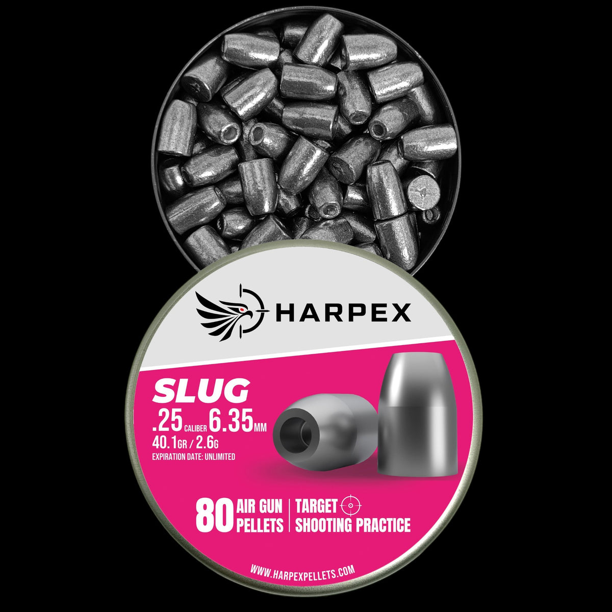 Slug .25 Caliber - 80 pellets