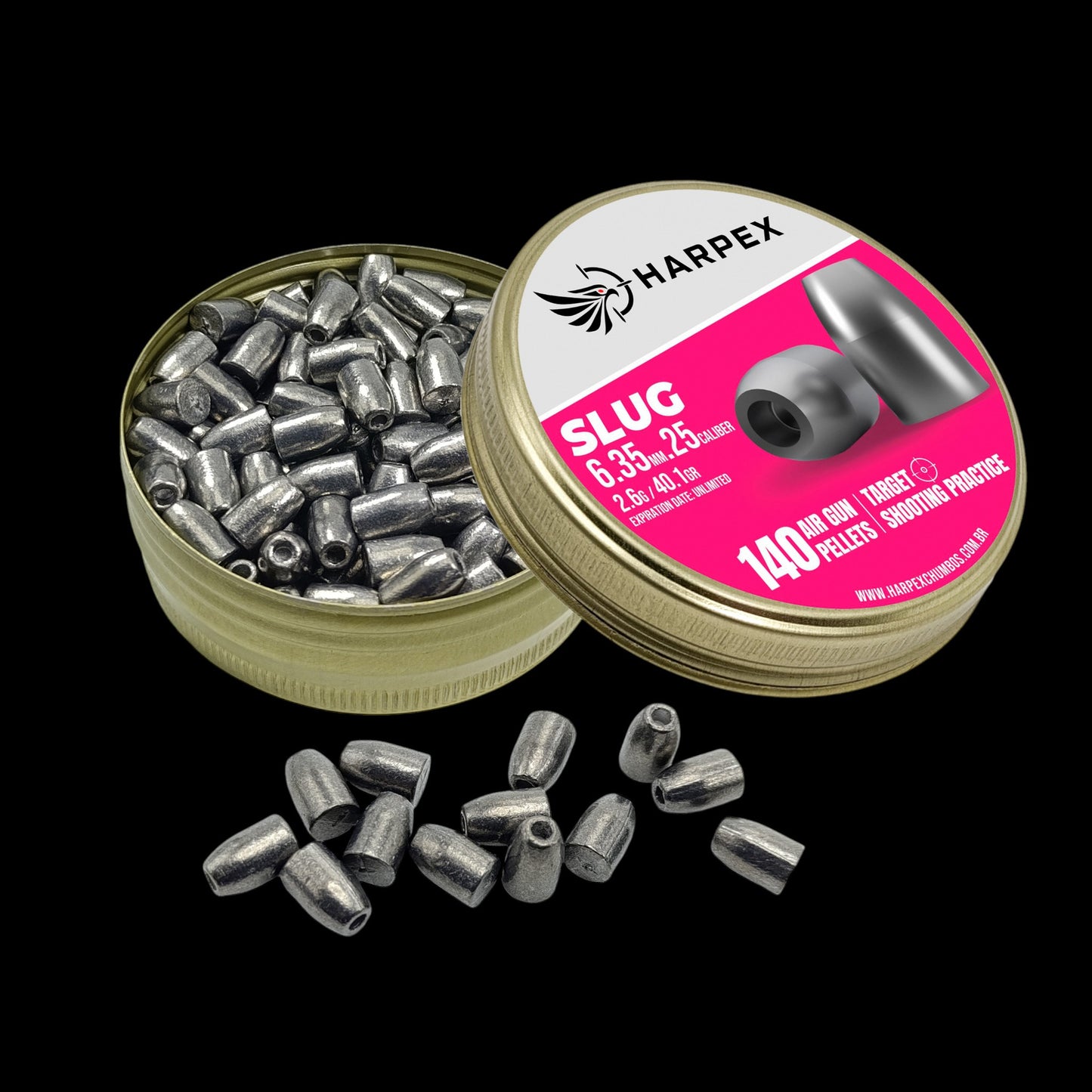 Slug .25 Caliber - 140 pellets