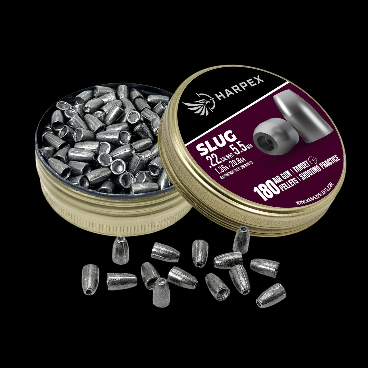 Slug .22 Caliber - 180 pellets