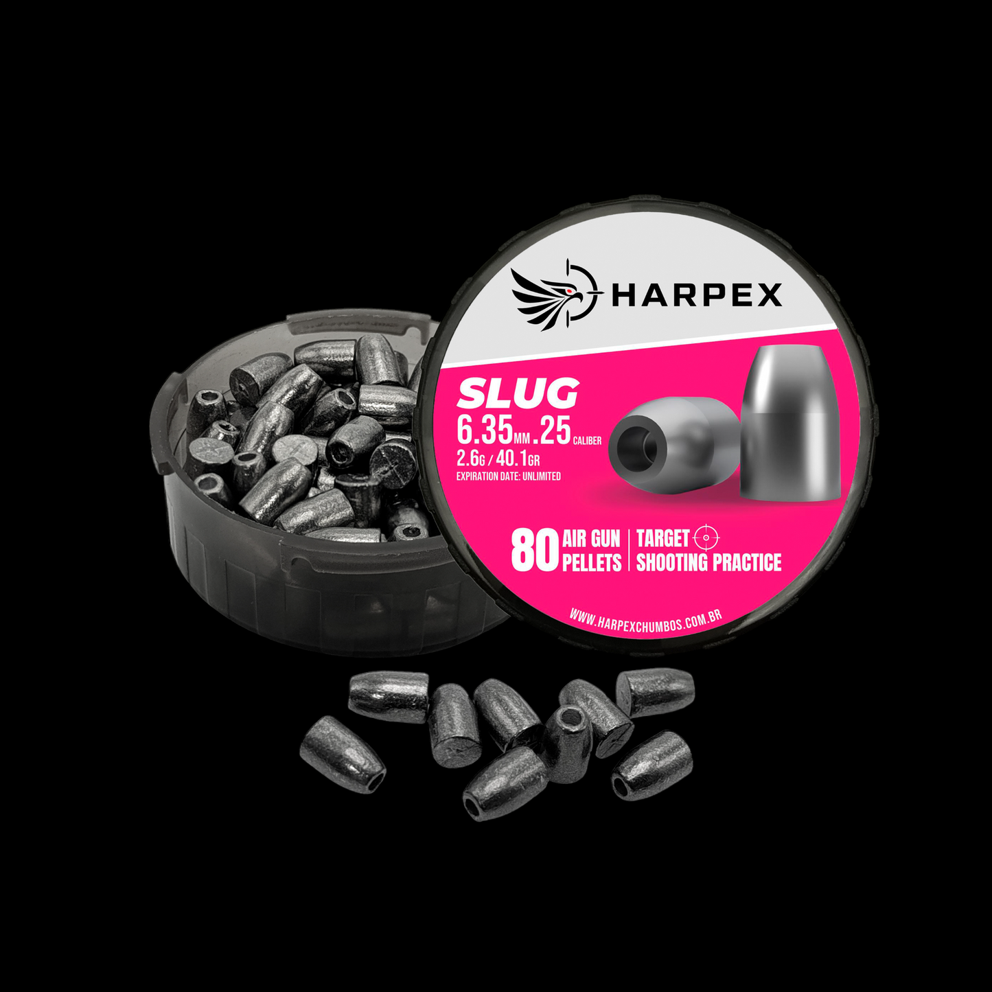 Slug .25 Caliber - 80 pellets