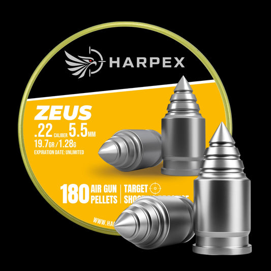 Zeus .22 Caliber - 180 pellets