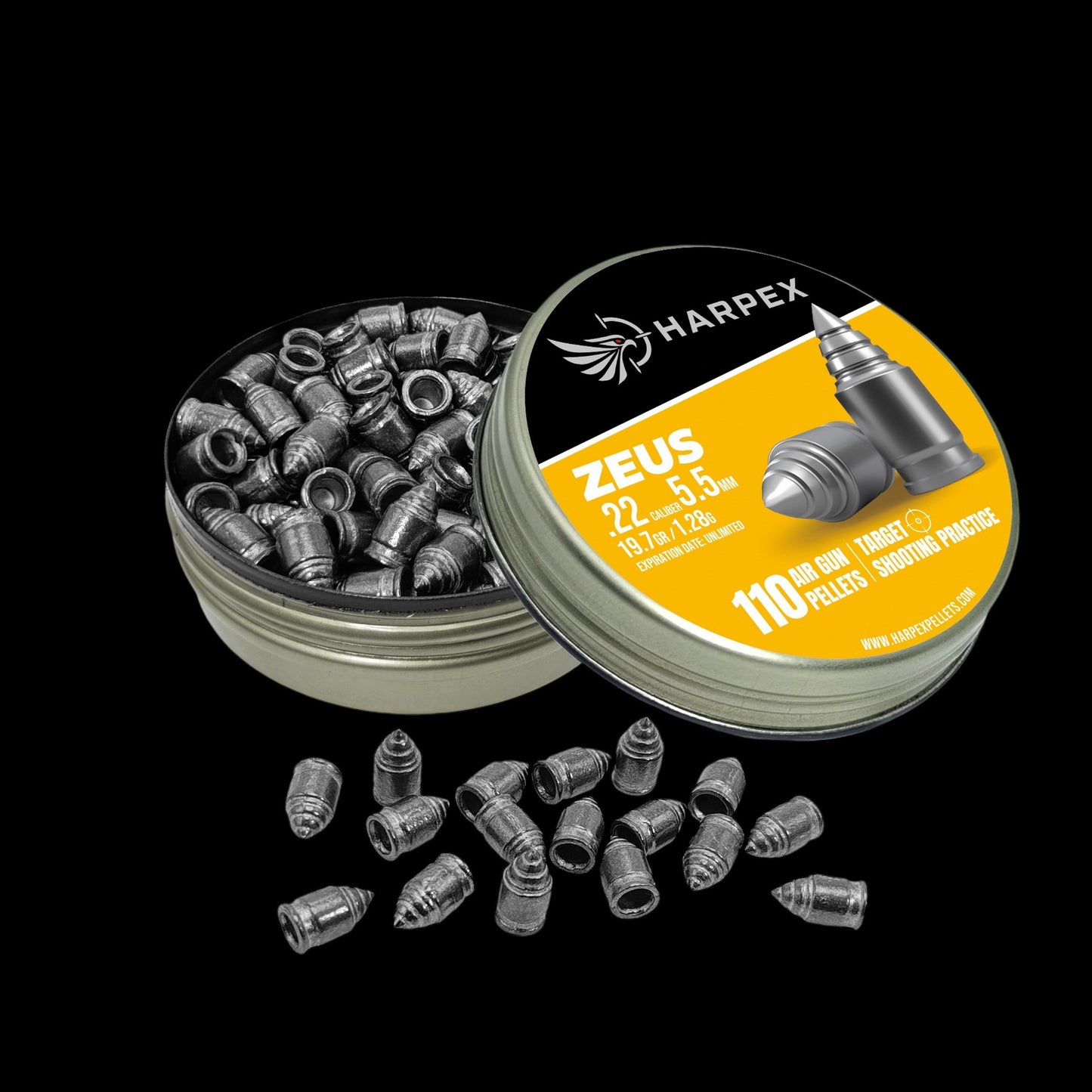 Zeus .22 Caliber - 110 pellets