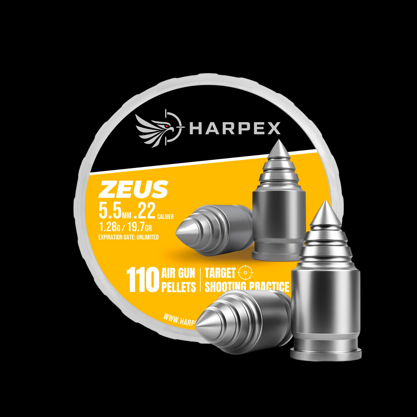 Zeus .22 Caliber - 110 pellets