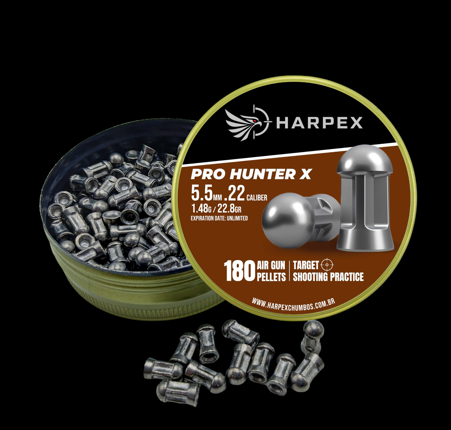 Pro Hunter X .22 Caliber - 180 pellets